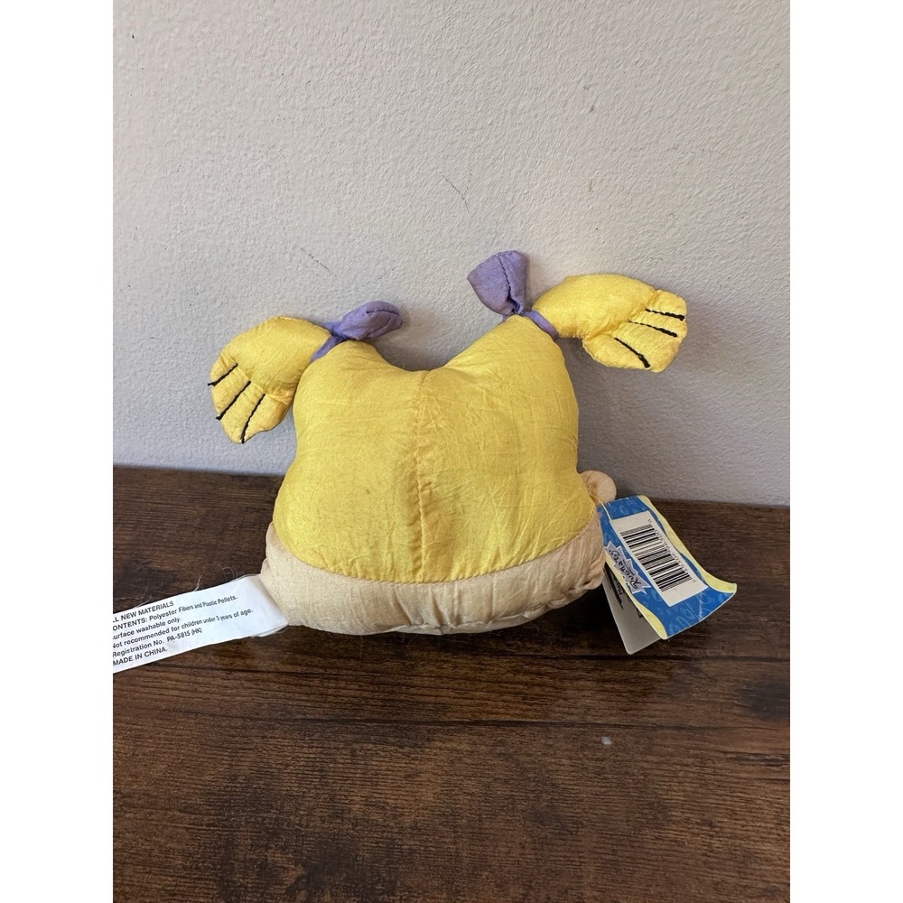 Vintage 1998 Rugrats Angelica Pickles Beanbag Plush Play-By-Play Nickelodeon Tag - Picture 8 of 8
